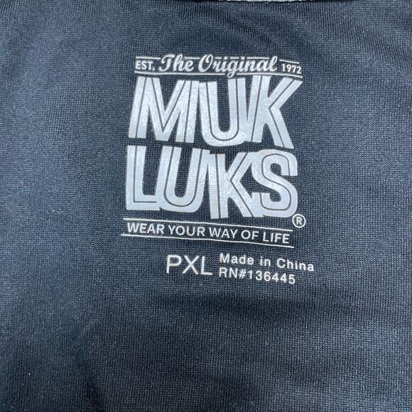 Muk Luks Women's PXL Black Lightweight Long Sleeve Open Drape Front Cardigan - Picture 2 of 5